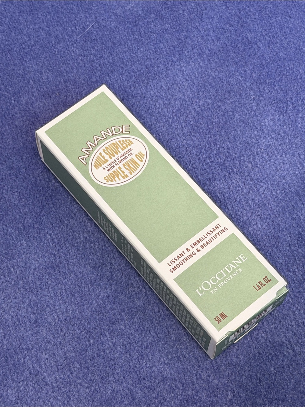 NWT. L'Occitane Almond Supple Skin Oil, 50ML
